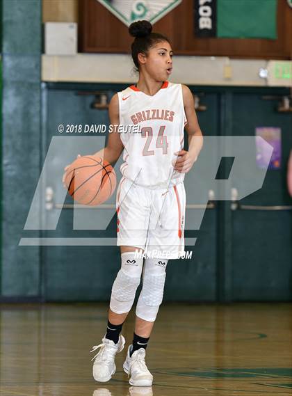 Thumbnail 2 in Mission Hills vs. Central (St. Mary's Stockton MLK Showcase) photogallery.