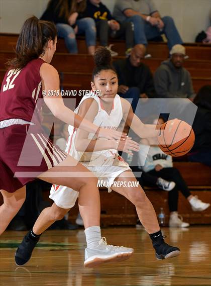 Thumbnail 1 in Mission Hills vs. Central (St. Mary's Stockton MLK Showcase) photogallery.