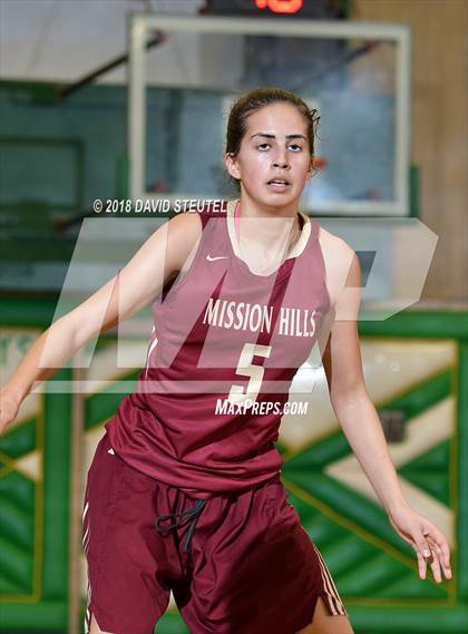 Thumbnail 1 in Mission Hills vs. Central (St. Mary's Stockton MLK Showcase) photogallery.