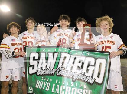 Thumbnail 2 in La Costa Canyon vs. Torrey Pines (CIF SDS Open Division Final) photogallery.