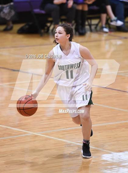 Thumbnail 3 in Boerne vs Southwest (Boerne ISD Tournament) photogallery.