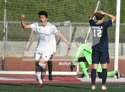 Thumbnail 1 in Cathedral vs. Loyola (CIF State SoCal Regional D1 Final) photogallery.