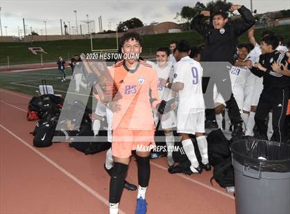 Thumbnail 1 in Cathedral vs. Loyola (CIF State SoCal Regional D1 Final) photogallery.