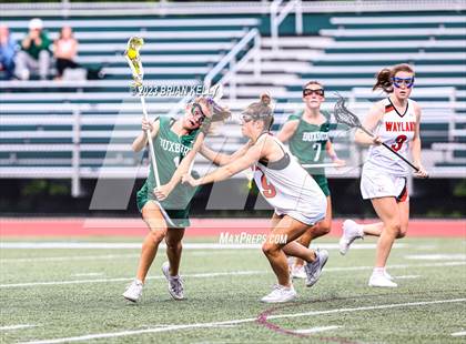 Thumbnail 2 in Wayland vs Duxbury (MIAA Division 2 Semifinal) photogallery.