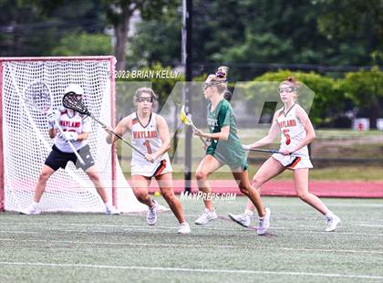 Thumbnail 2 in Wayland vs Duxbury (MIAA Division 2 Semifinal) photogallery.