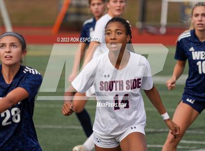 Thumbnail 1 in Southside vs Smithtown West (NYSPHSAA Class 2A Regional)  photogallery.