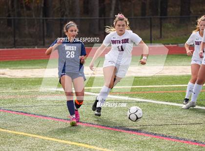 Thumbnail 3 in Southside vs Smithtown West (NYSPHSAA Class 2A Regional)  photogallery.
