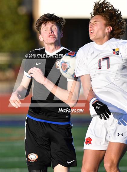 Thumbnail 3 in St. Pius X @ John Paul II (TAPPS Division 1 Playoff) photogallery.