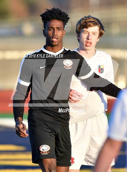 Thumbnail 2 in St. Pius X @ John Paul II (TAPPS Division 1 Playoff) photogallery.