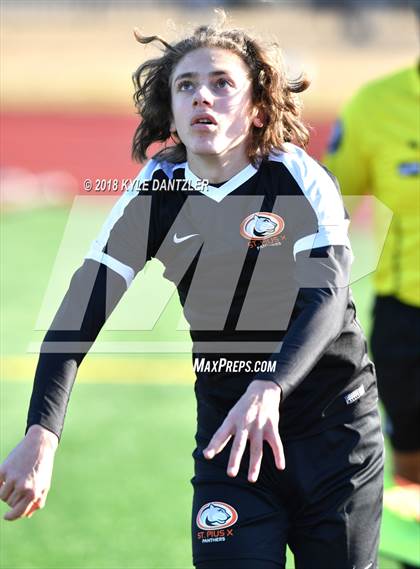 Thumbnail 3 in St. Pius X @ John Paul II (TAPPS Division 1 Playoff) photogallery.