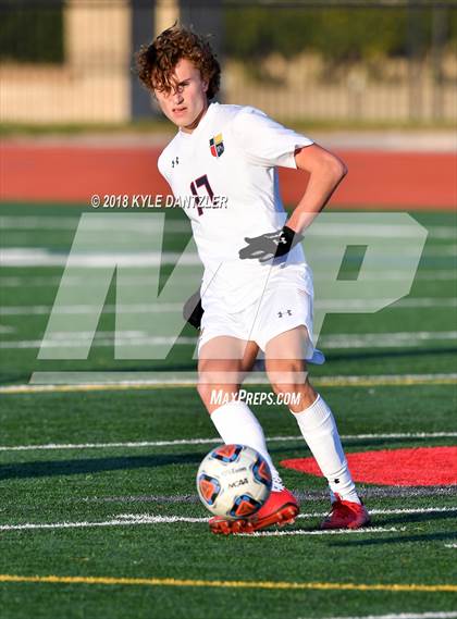 Thumbnail 2 in St. Pius X @ John Paul II (TAPPS Division 1 Playoff) photogallery.