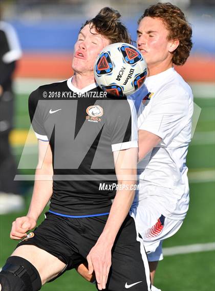 Thumbnail 2 in St. Pius X @ John Paul II (TAPPS Division 1 Playoff) photogallery.