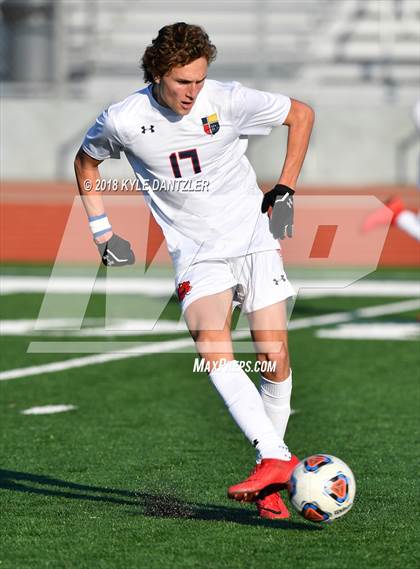 Thumbnail 2 in St. Pius X @ John Paul II (TAPPS Division 1 Playoff) photogallery.