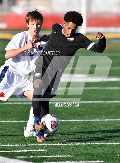 Thumbnail 2 in St. Pius X @ John Paul II (TAPPS Division 1 Playoff) photogallery.