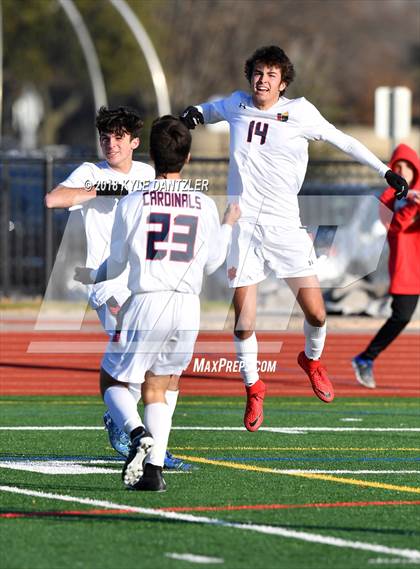 Thumbnail 2 in St. Pius X @ John Paul II (TAPPS Division 1 Playoff) photogallery.