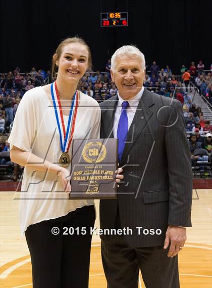 Thumbnail 2 in Gruver vs. Martins Mill (UIL 2A Final) photogallery.
