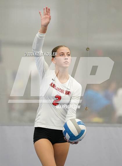 Thumbnail 2 in Imlay City vs. Anchor Bay (Motor City Power Series) photogallery.