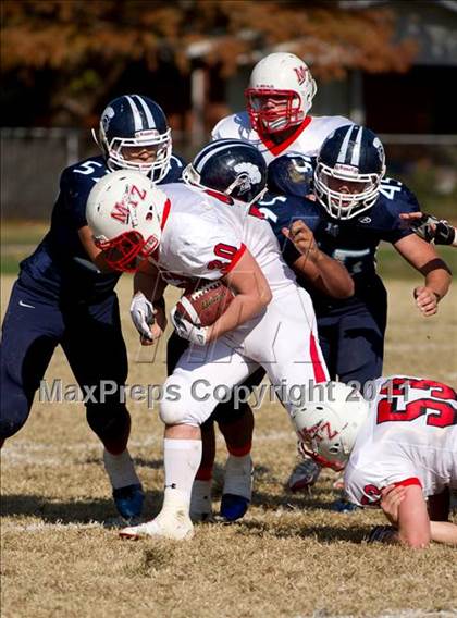 Thumbnail 1 in Mater Dei vs. Mt. Zion photogallery.