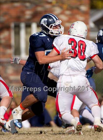 Thumbnail 2 in Mater Dei vs. Mt. Zion photogallery.