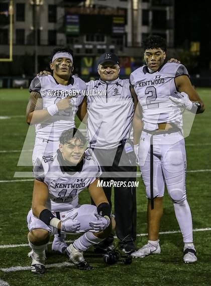 Thumbnail 3 in Kentwood @ Woodinville (WIAA 4A Round 1) photogallery.