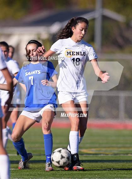 Thumbnail 1 in Santa Teresa vs. Menlo School (Firebird Classic) photogallery.