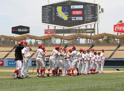 Thumbnail 2 in Cleveland vs. San Fernando (CIF LACS D1 Final) photogallery.