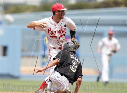 Thumbnail 3 in Cleveland vs. San Fernando (CIF LACS D1 Final) photogallery.
