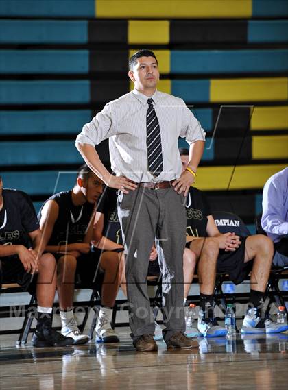 Thumbnail 3 in Canyon Crest Academy vs. Olympian (Eagle Invitational) photogallery.
