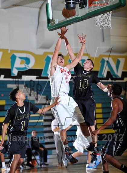 Thumbnail 2 in Canyon Crest Academy vs. Olympian (Eagle Invitational) photogallery.