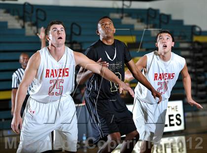 Thumbnail 2 in Canyon Crest Academy vs. Olympian (Eagle Invitational) photogallery.