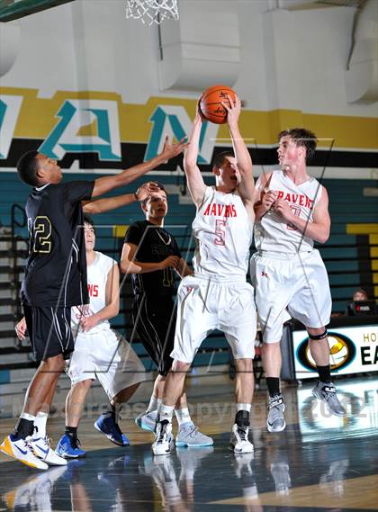 Thumbnail 2 in Canyon Crest Academy vs. Olympian (Eagle Invitational) photogallery.