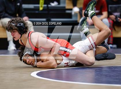 Thumbnail 3 in GHSA Boys' 6A Duals Championship photogallery.