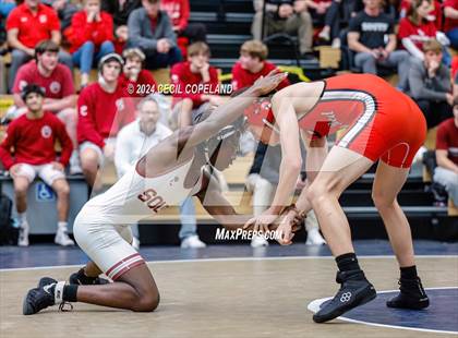 Thumbnail 1 in GHSA Boys' 6A Duals Championship photogallery.