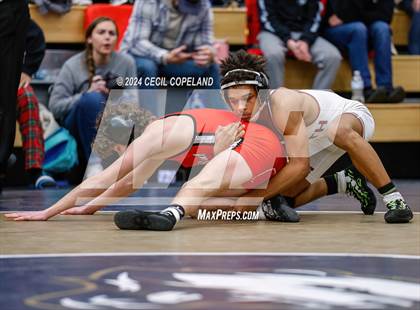 Thumbnail 3 in GHSA Boys' 6A Duals Championship photogallery.