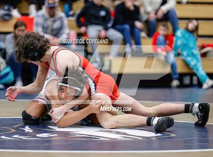 Thumbnail 2 in GHSA Boys' 6A Duals Championship photogallery.