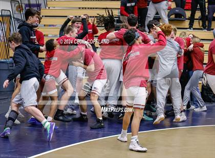 Thumbnail 1 in GHSA Boys' 6A Duals Championship photogallery.