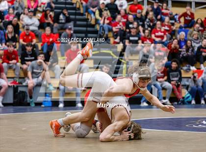 Thumbnail 3 in GHSA Boys' 6A Duals Championship photogallery.