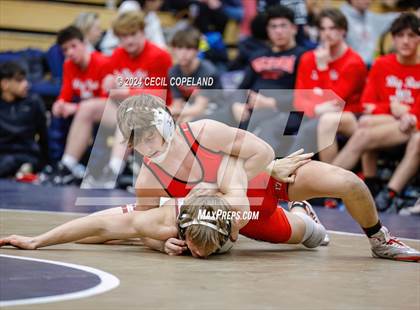 Thumbnail 2 in GHSA Boys' 6A Duals Championship photogallery.