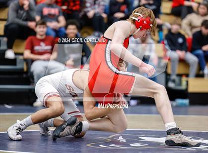 Thumbnail 3 in GHSA Boys' 6A Duals Championship photogallery.
