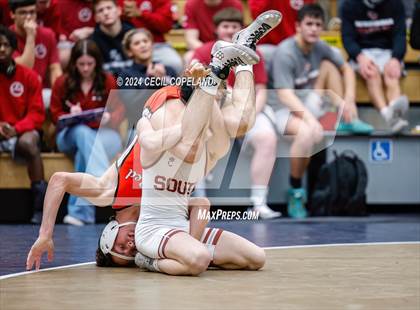 Thumbnail 1 in GHSA Boys' 6A Duals Championship photogallery.