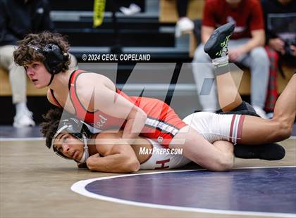 Thumbnail 3 in GHSA Boys' 6A Duals Championship photogallery.