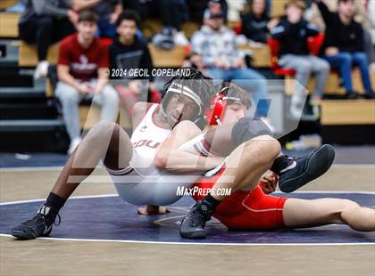 Thumbnail 3 in GHSA Boys' 6A Duals Championship photogallery.