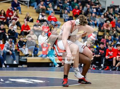 Thumbnail 2 in GHSA Boys' 6A Duals Championship photogallery.