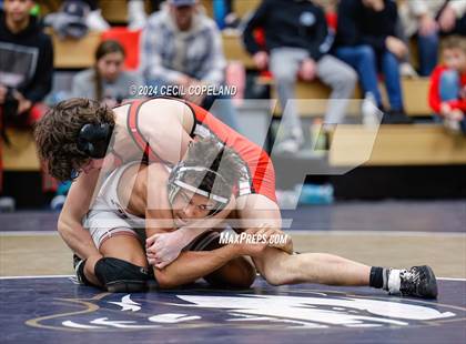 Thumbnail 3 in GHSA Boys' 6A Duals Championship photogallery.