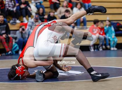 Thumbnail 1 in GHSA Boys' 6A Duals Championship photogallery.