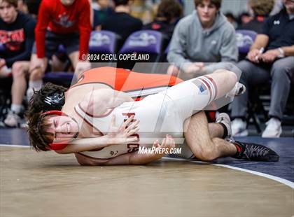 Thumbnail 2 in GHSA Boys' 6A Duals Championship photogallery.