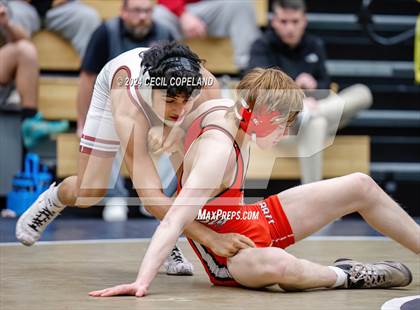 Thumbnail 3 in GHSA Boys' 6A Duals Championship photogallery.