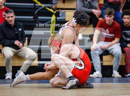 Thumbnail 3 in GHSA Boys' 6A Duals Championship photogallery.