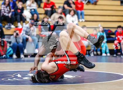 Thumbnail 2 in GHSA Boys' 6A Duals Championship photogallery.