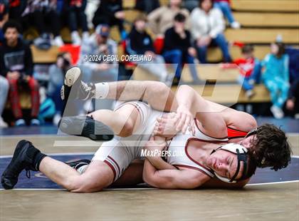 Thumbnail 1 in GHSA Boys' 6A Duals Championship photogallery.